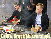 Grill & Grace - Deutschlands erstes Steakhouse zum Selbergrillen am großen Lavasteingrill, eröffnete im Juni 2016 in der Münchner Maxvorstadt  (©Foto: Grill & Grace)